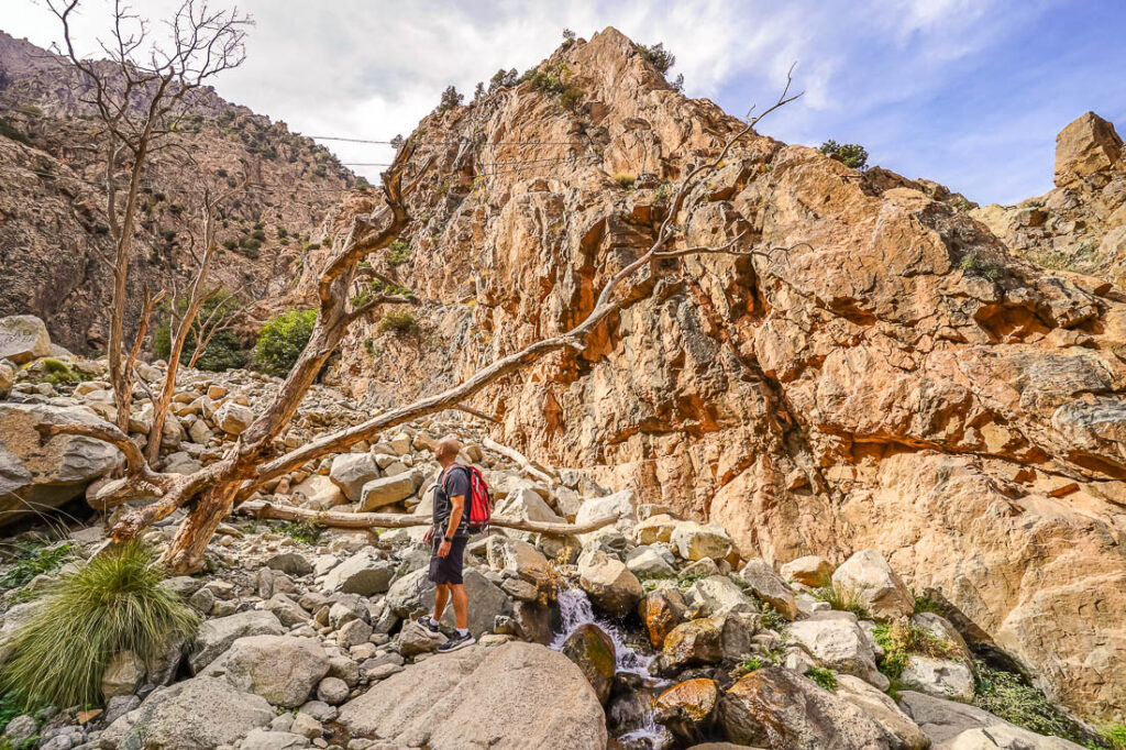Wanderung zu den Wasserfällen des Ourika Valley