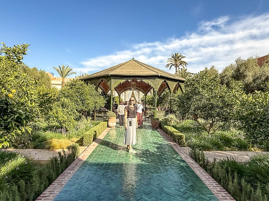 Marrakesch Sehenswürdigkeiten: Le Jardin Secret ist wunderbar für eine kleine Verschnaufpause