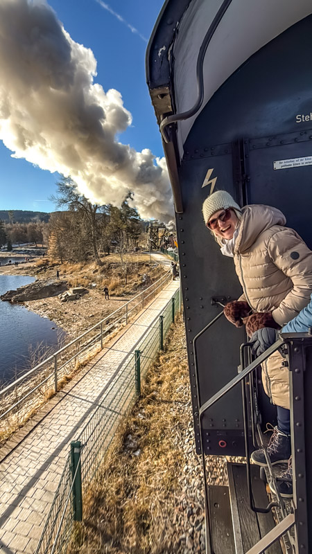 Fahrt mit der 3-Seenbahn von Schluchsee nach Titisee