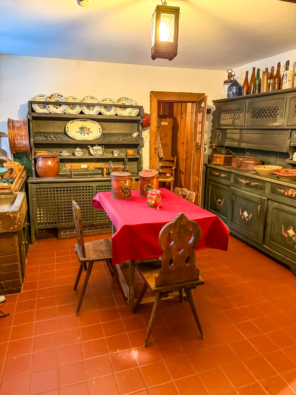 Das Hüsli in Grafenhausen von innen