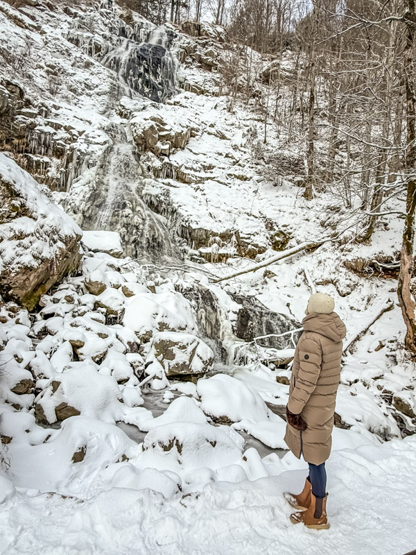 Die Todtnauer Wasserfälle im Hochschwarzwald lohnen sich auch im Winter