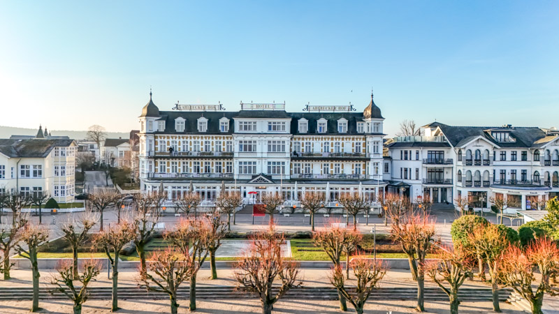 Das Seetelhotel Ahlbecker Hof am Strand von Usedom
