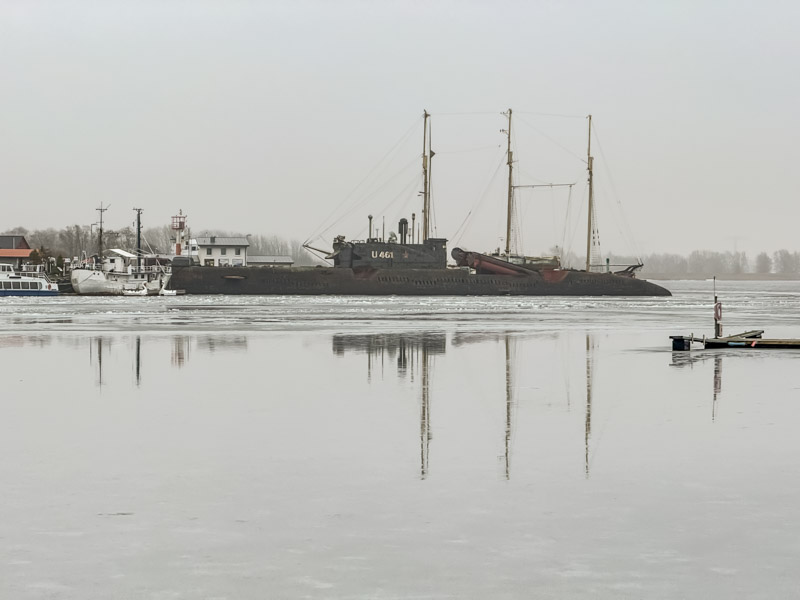 Uboot 461 in Peenemünde