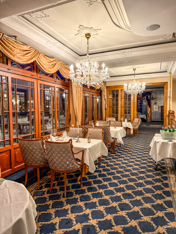 Frühstücksraum Ahlbecker Hof auf Usedom