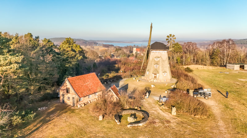 Die Holländer Mühle auf Usedom