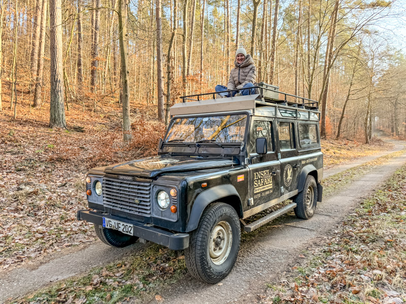 Usedom Insel Safari im Winter