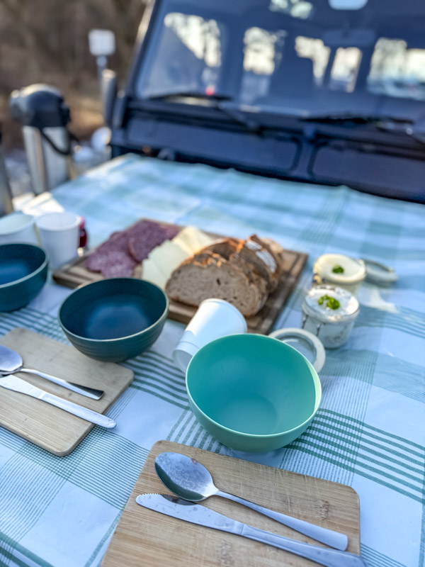 Picknick-Pause Insel-Safari Usedom