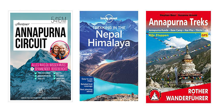 Annapurna Circuit Reiseführer und Karte