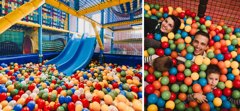 Flughafen BER Berlin Bällchen Bad