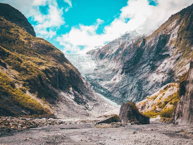 Neuseeland Südinsel Highlights Franz Josef Gletscher